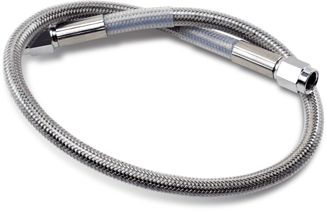 DRAG SPECIALTIES DS098818 Universal Brake Line - Clear - 18"