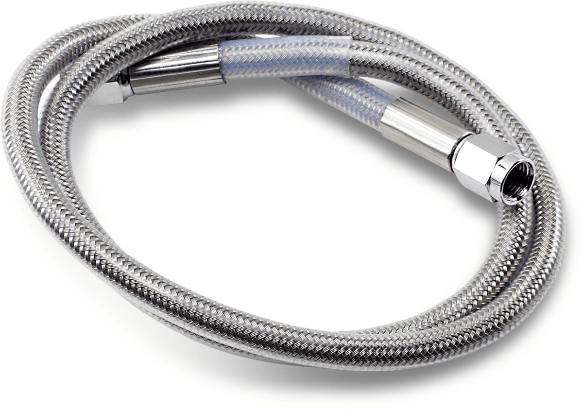 DRAG SPECIALTIES DS098828 Universal Brake Line - Clear - 28"