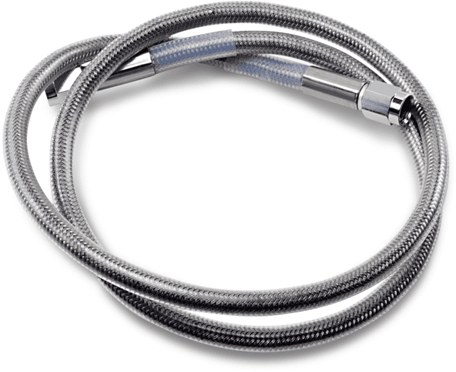DRAG SPECIALTIES DS098834 Universal Brake Line - Clear - 34"