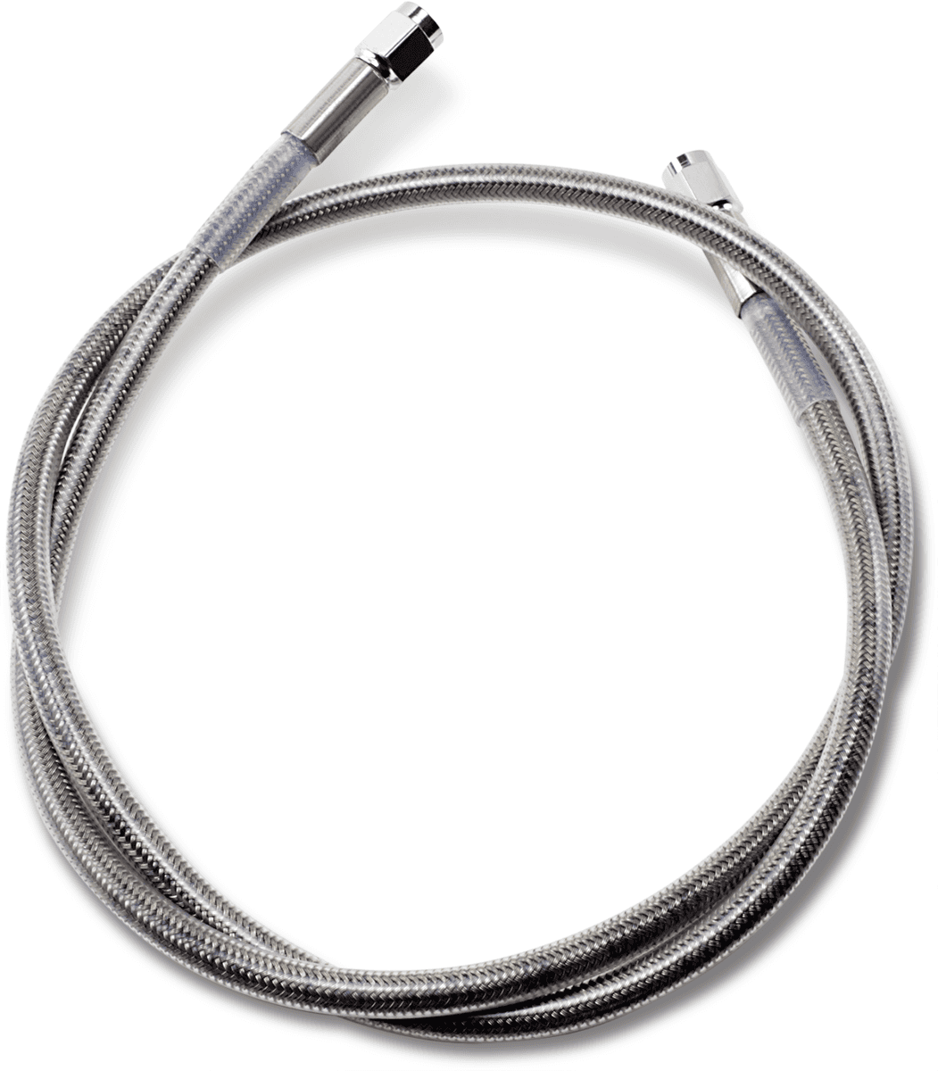 DRAG SPECIALTIES DS098838 Universal Brake Line - Clear - 38"