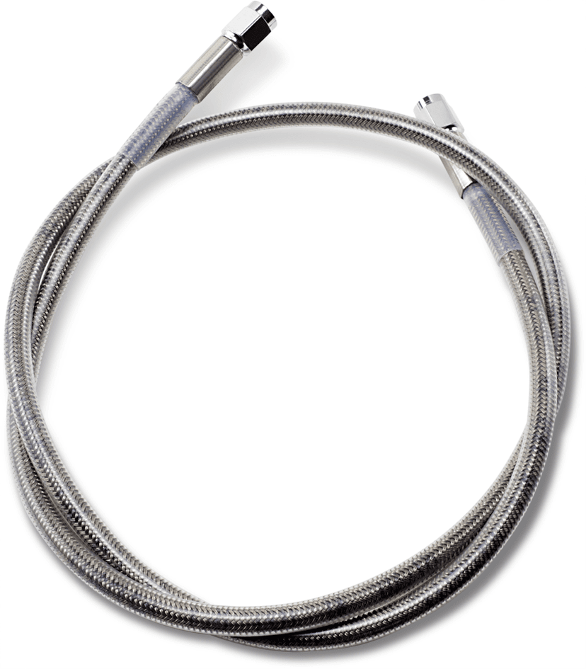 DRAG SPECIALTIES DS098838 Universal Brake Line - Clear - 38"