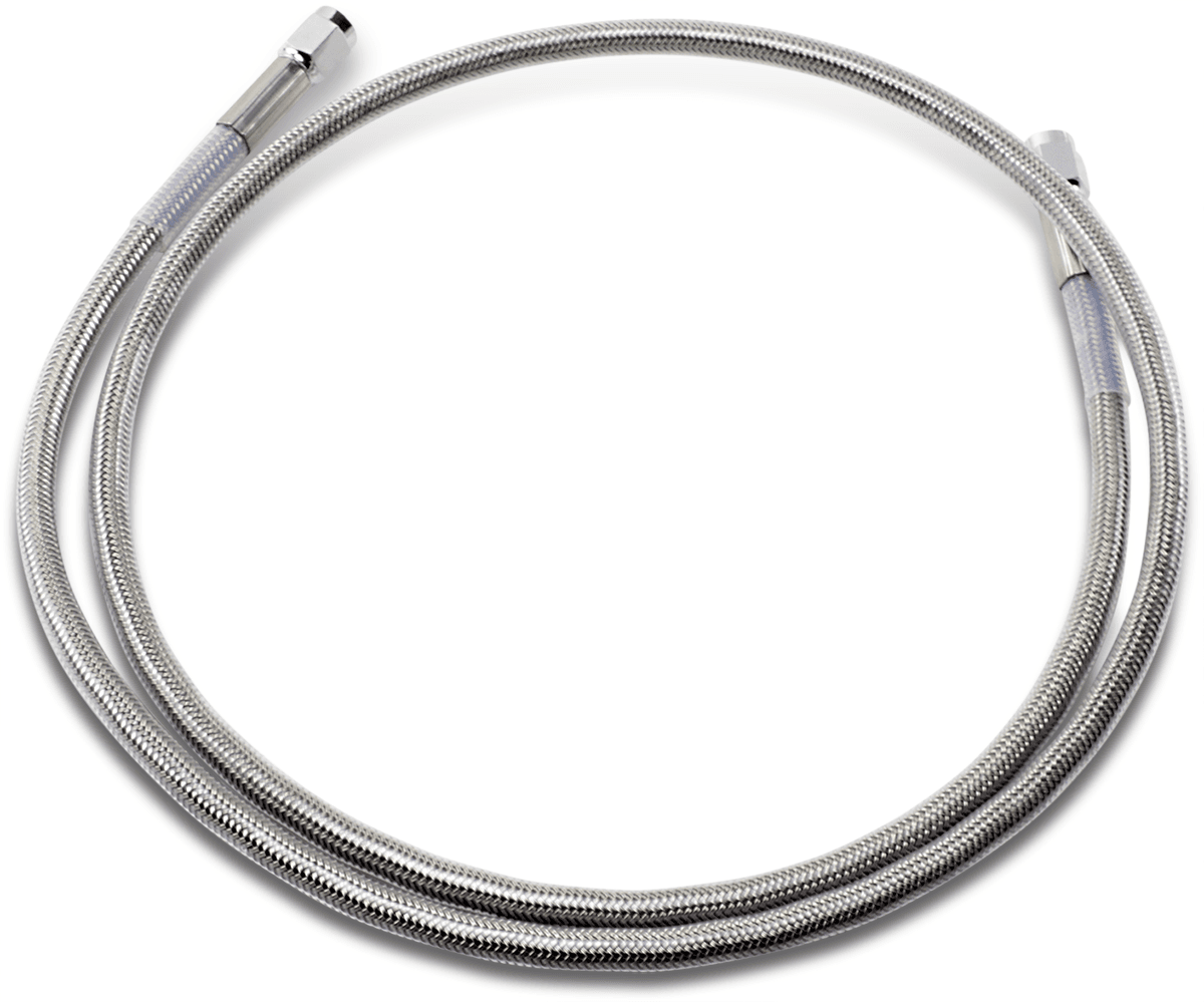 DRAG SPECIALTIES DS098844 Universal Brake Line - Clear - 44"