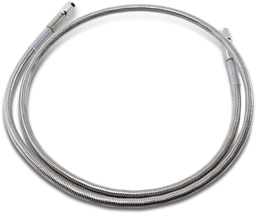 DRAG SPECIALTIES DS098844 Universal Brake Line - Clear - 44"