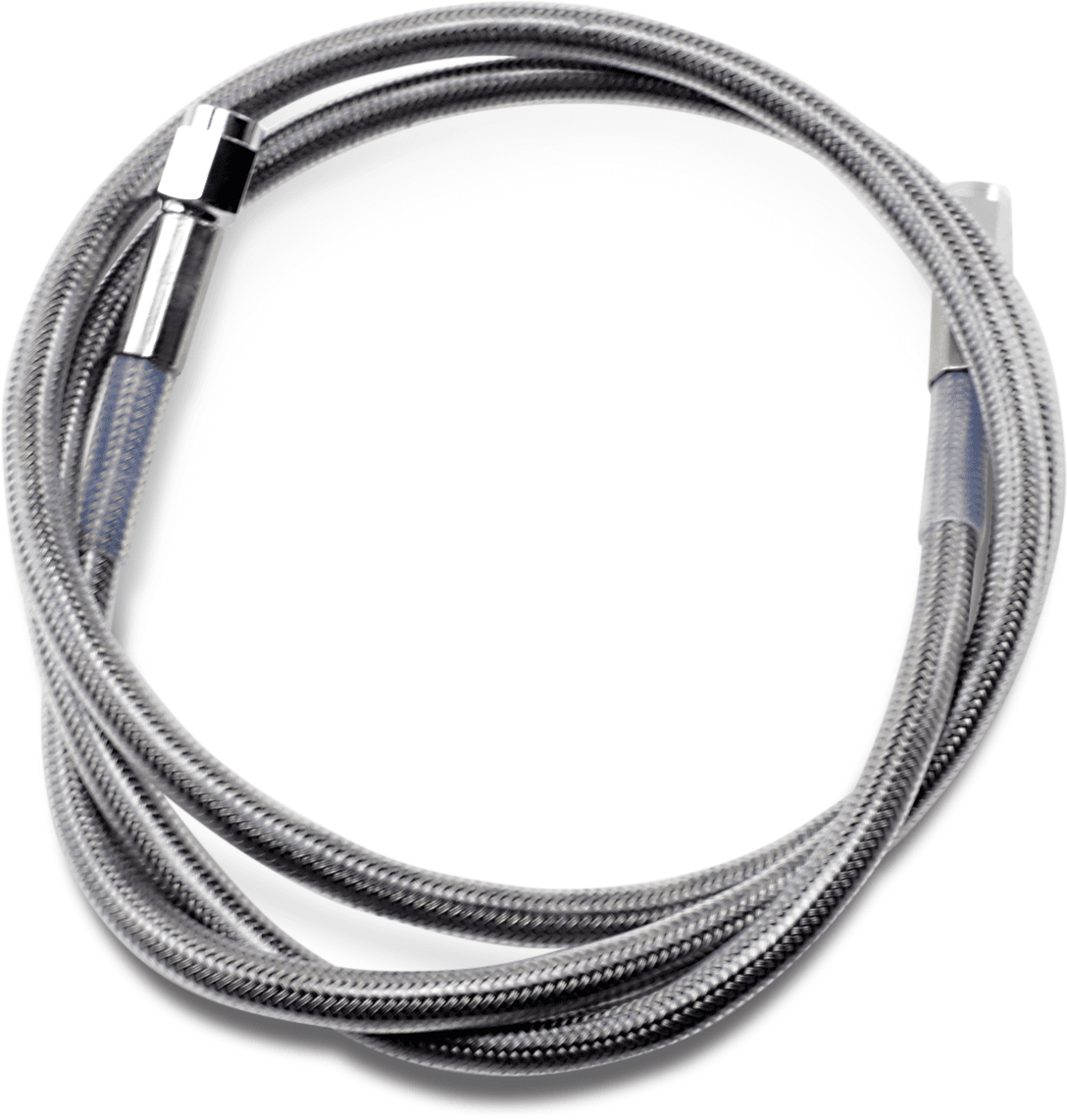 DRAG SPECIALTIES DS098846 Universal Brake Line - Clear - 46"
