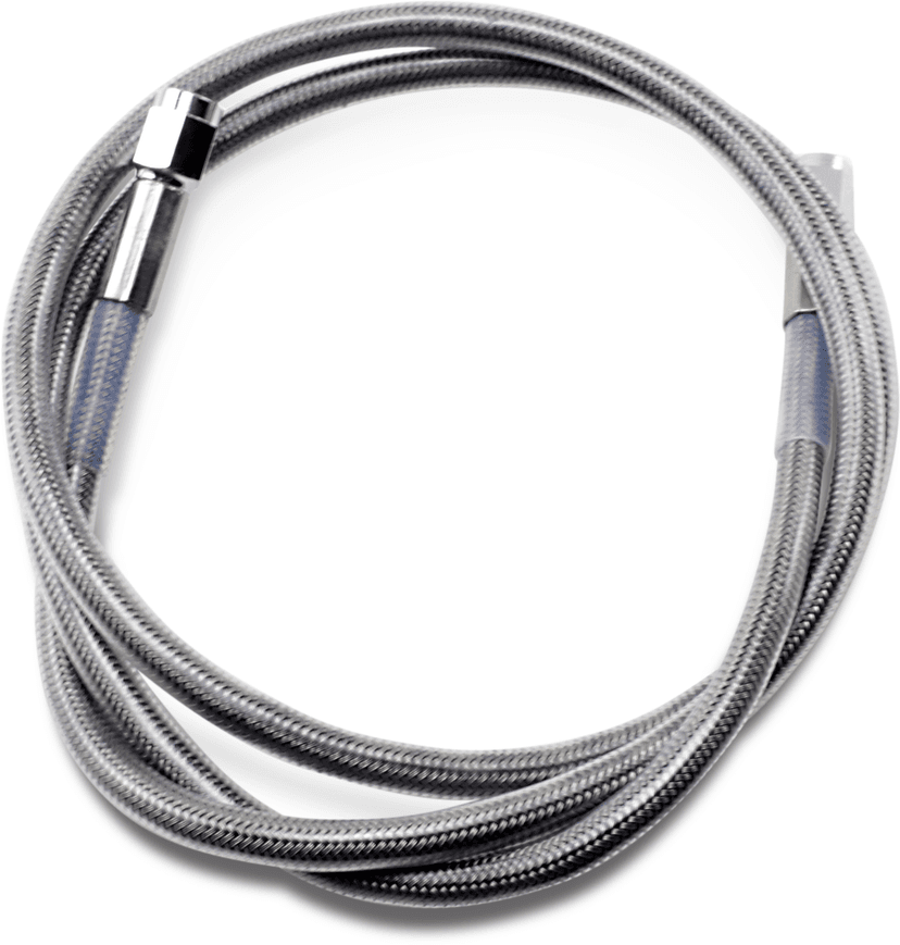 DRAG SPECIALTIES DS098846 Universal Brake Line - Clear - 46"