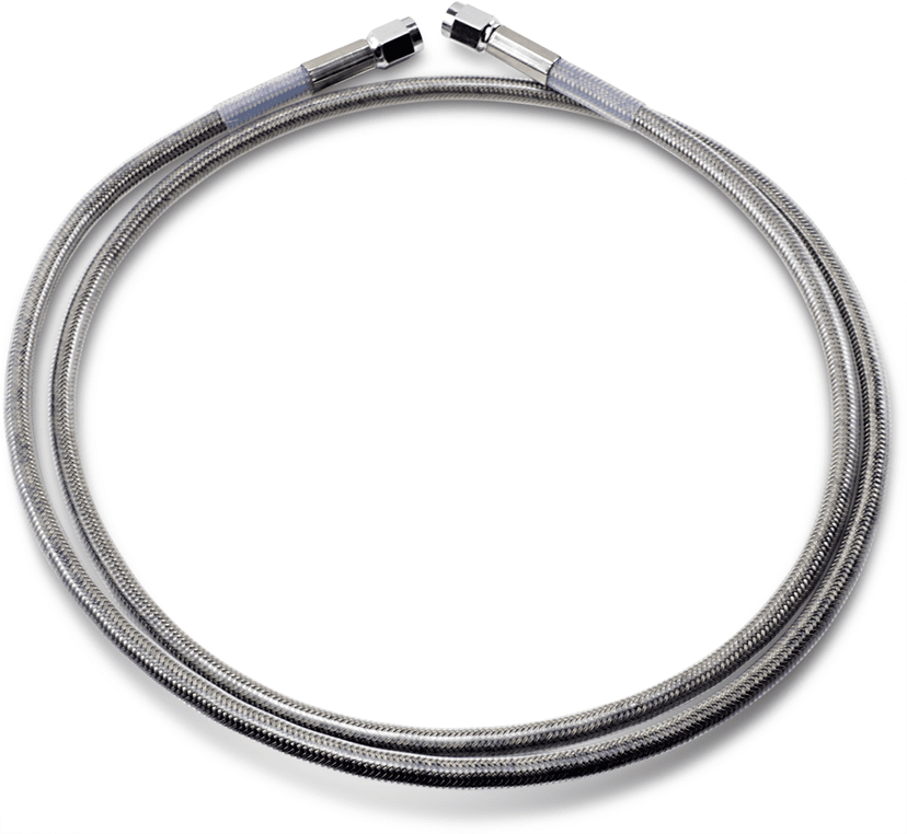 DRAG SPECIALTIES DS098852 Universal Brake Line - Clear - 52"
