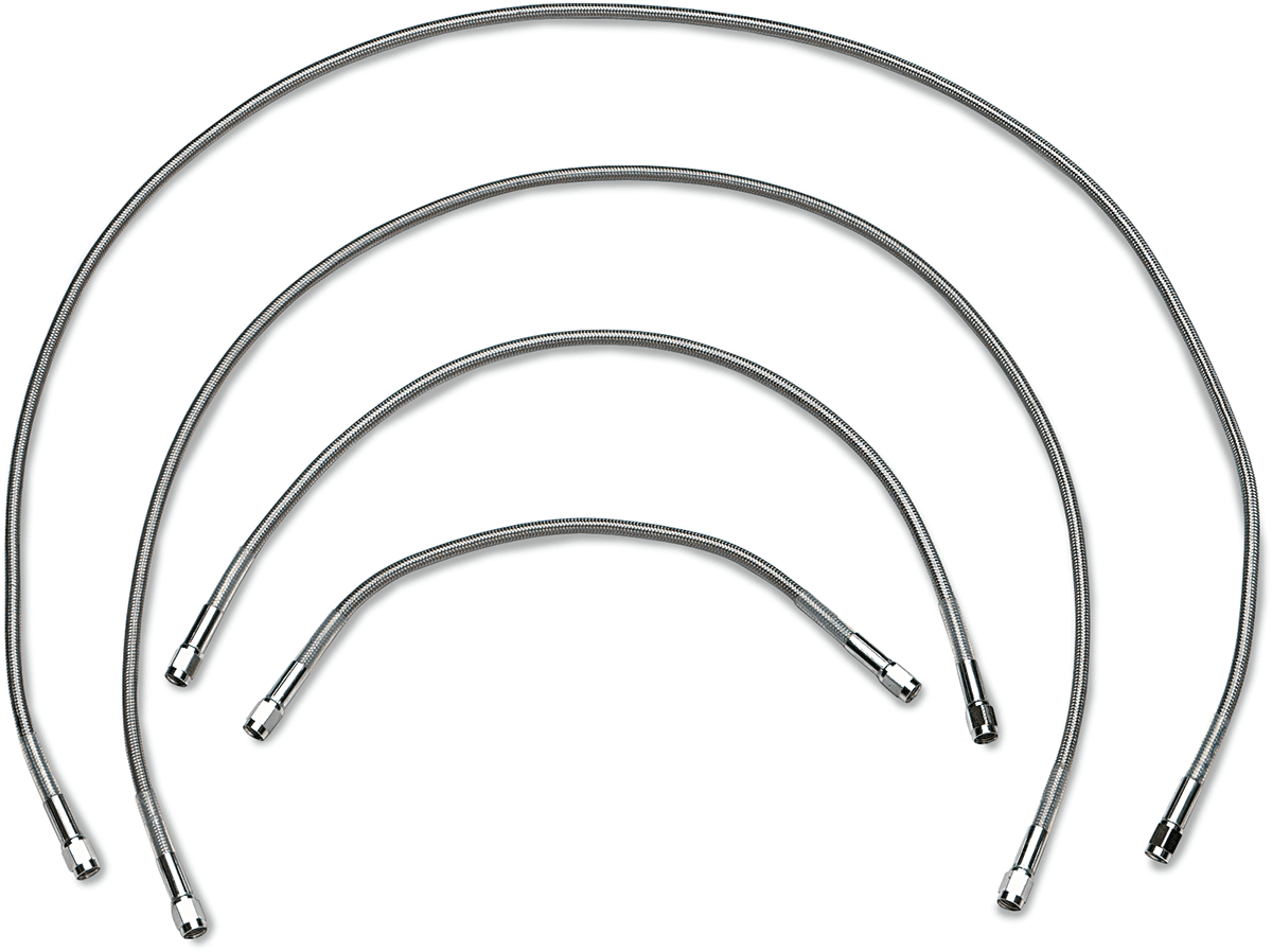 DRAG SPECIALTIES DS098856 Universal Brake Line - Clear - 56"