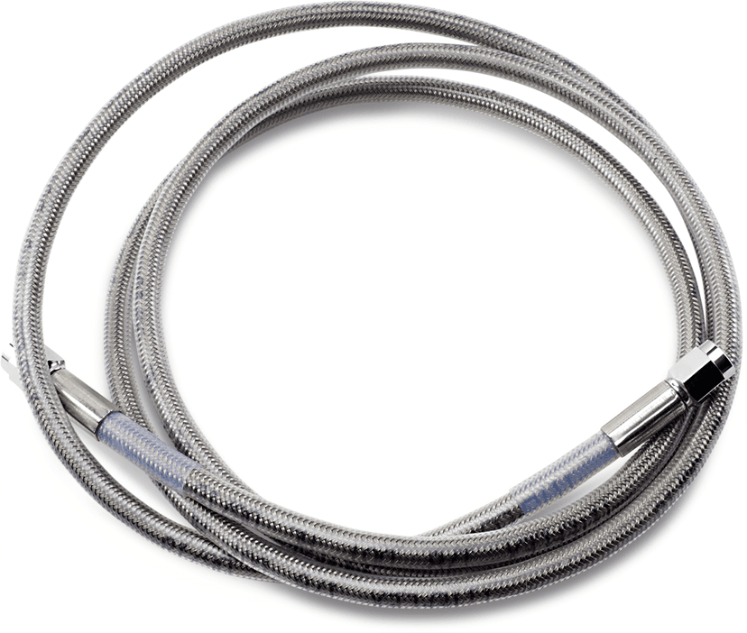 DRAG SPECIALTIES DS098868 Universal Brake Line - Clear - 68"