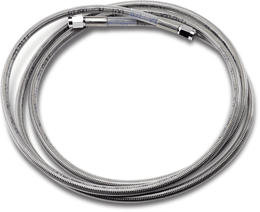 DRAG SPECIALTIES DS098876 Universal Brake Line - Clear - 76"