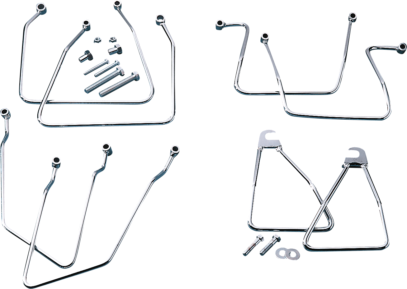 DRAG SPECIALTIES DS-110851 Saddlebag Support - FXR '82-'00
