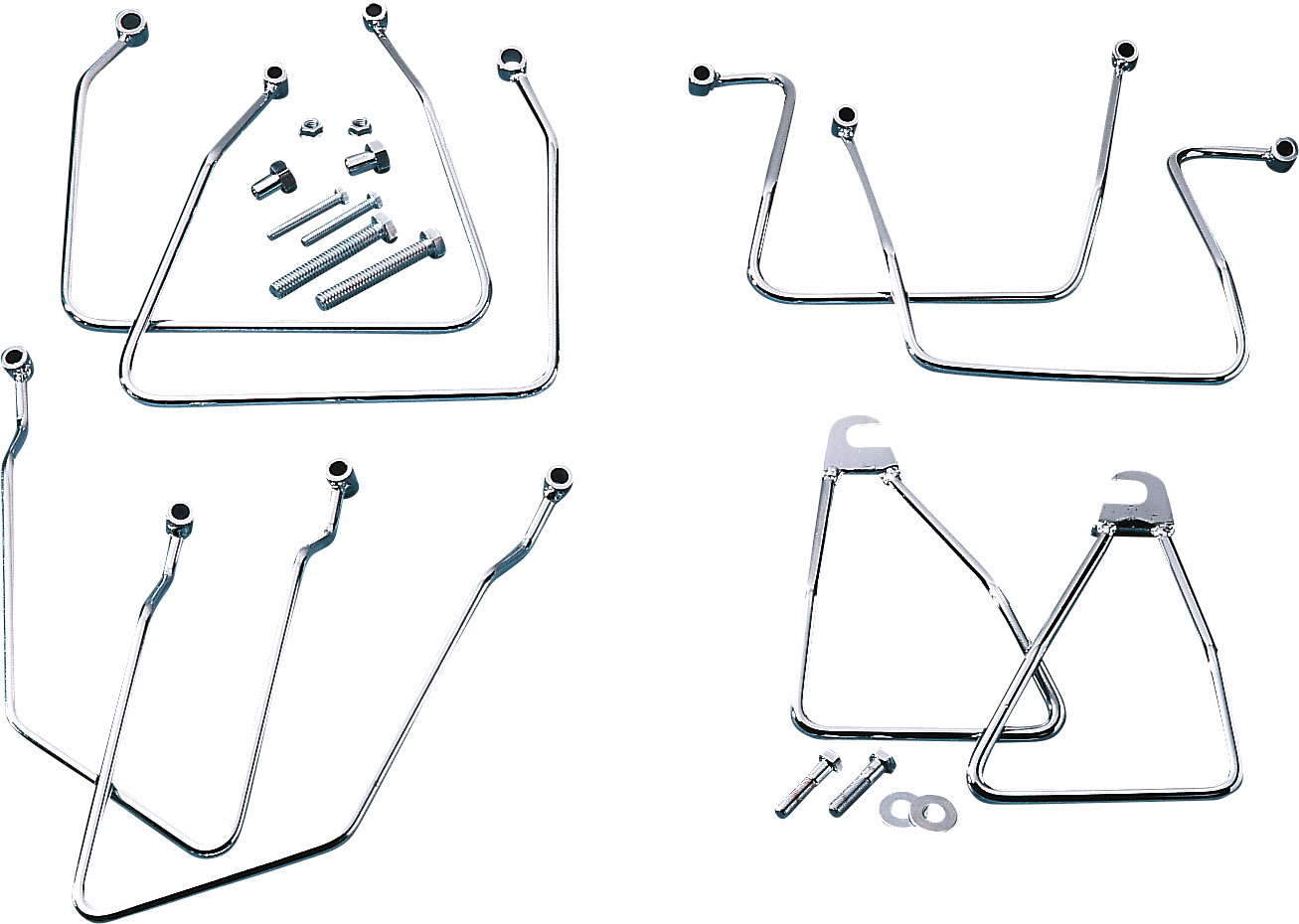 DRAG SPECIALTIES DS-110851 Saddlebag Support - FXR '82-'00
