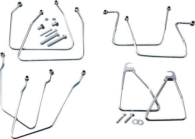 DRAG SPECIALTIES DS-110851 Saddlebag Support - FXR '82-'00 — image 1 of 3