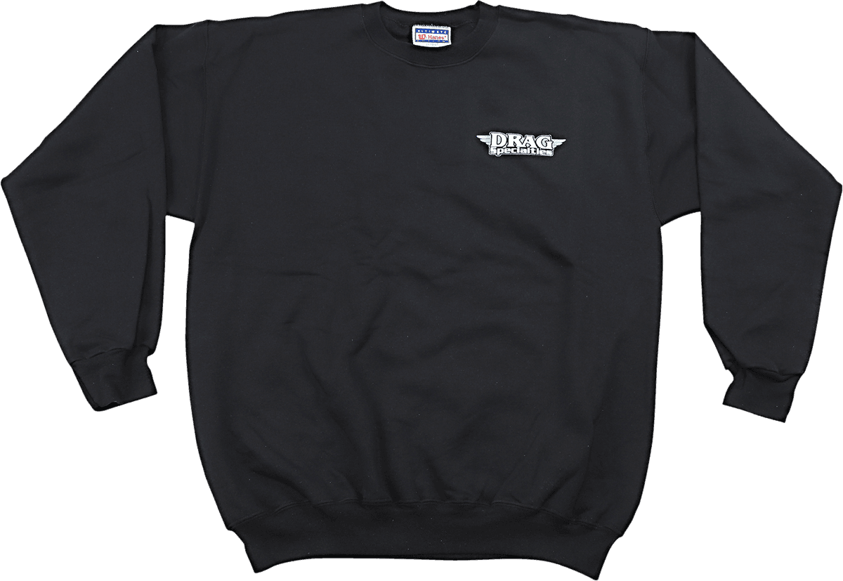 DRAG SPECIALTIES DS-111828 Drag Specialties Sweatshirt - Black - XL