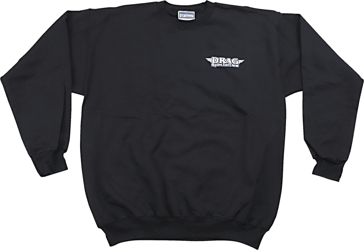 DRAG SPECIALTIES DS-111829 Drag Specialties Sweatshirt - Black - 2XL