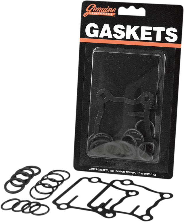 JAMES GASKET DS-173247 Pushrod Seal Tappet Cover Gasket and O-Ring Kit - '99-'17 Twin Cam — image 2 of 2