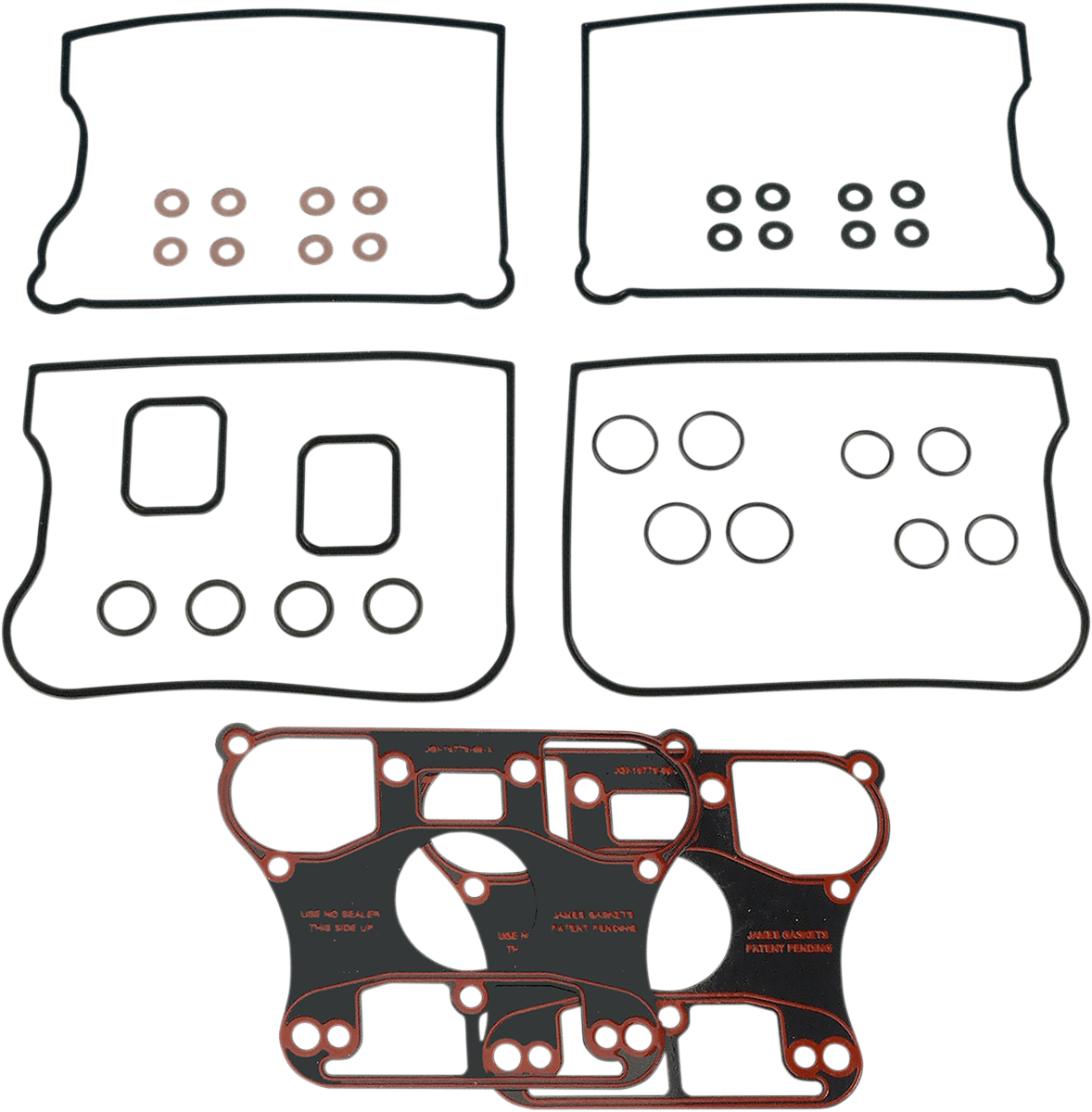 JAMES GASKET DS-173315 Rocker Box Rubber Gasket - Big Twin