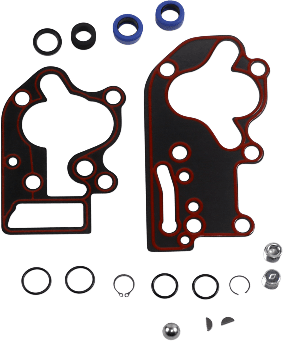 JAMES GASKET DS173382 Oil Pump Metal Gasket/Seal Kit - EVO/Big Twin