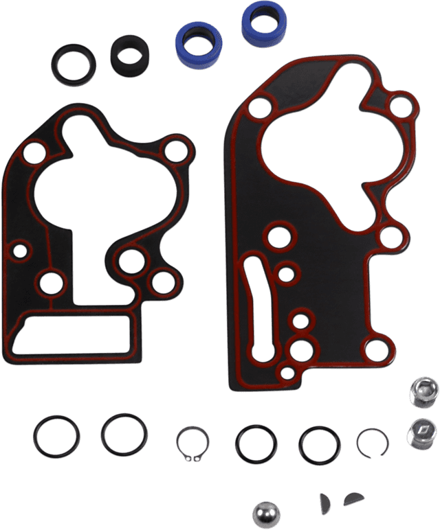 JAMES GASKET DS173382 Oil Pump Metal Gasket/Seal Kit - EVO/Big Twin