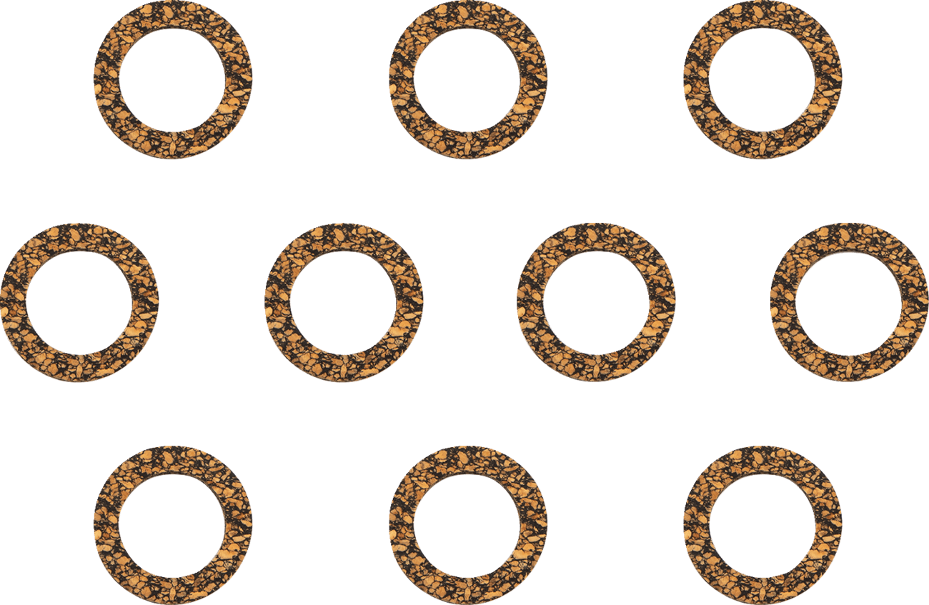 JAMES GASKET DS-174190 Push Rod Cover Small Cork - '48-E'79 Big Twin/'57-E'79 Sportster