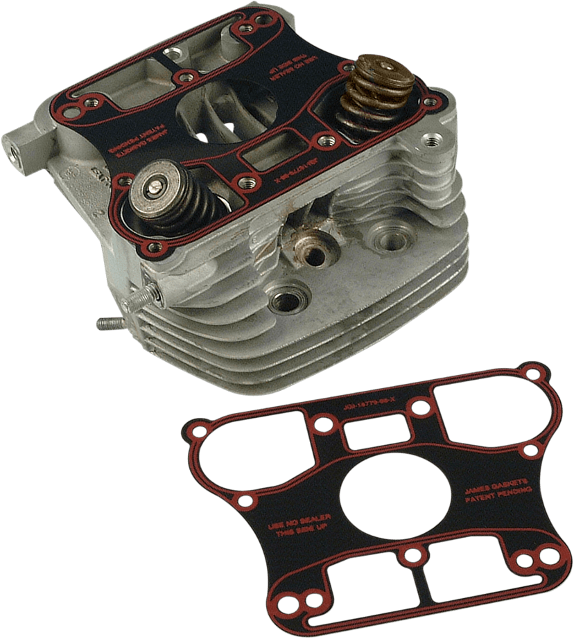 JAMES GASKET DS174203 1 Piece Lower Rocker Housing Gasket - '84-'99 EVO — image 2 of 2