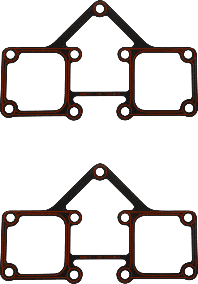 JAMES GASKET DS-174533 Rocker Cover Metal Gasket - '66-'84 Shovelhead — image 1 of 2