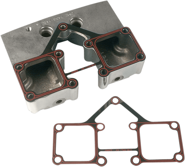 JAMES GASKET DS-174533 Rocker Cover Metal Gasket - '66-'84 Shovelhead — image 2 of 2
