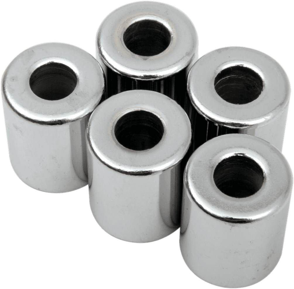 DRAG SPECIALTIES DS-190005 Spacer - Chrome - 1/4" x 5/8" x 3/4"