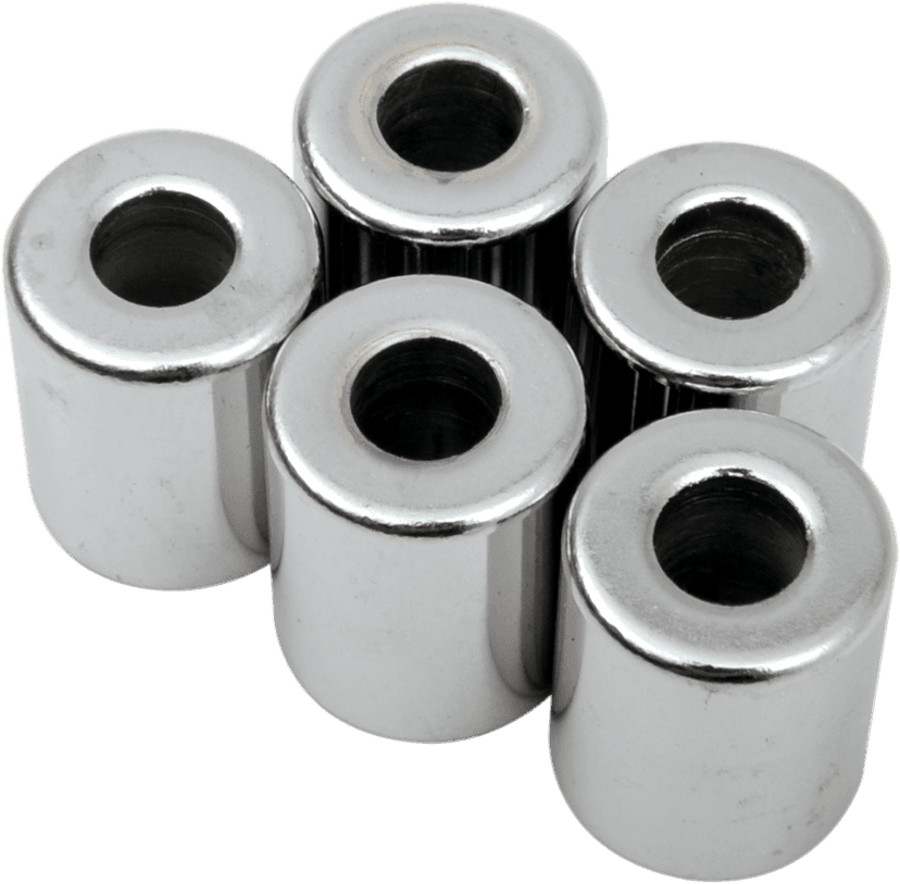 DRAG SPECIALTIES DS-190005 Spacer - Chrome - 1/4" x 5/8" x 3/4"