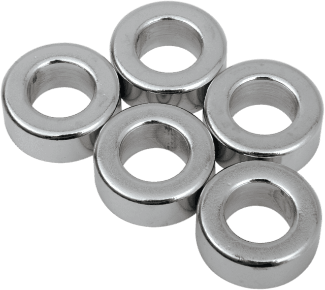 DRAG SPECIALTIES DS-190008 Spacer - Chrome - 5/16" x 5/8" x 1/4" — image 2 of 2