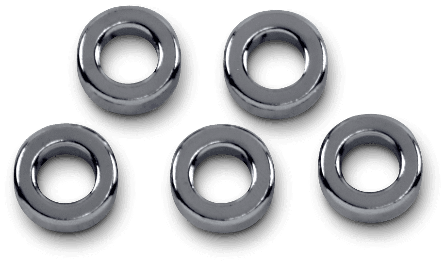 DRAG SPECIALTIES DS-190008 Spacer - Chrome - 5/16" x 5/8" x 1/4"
