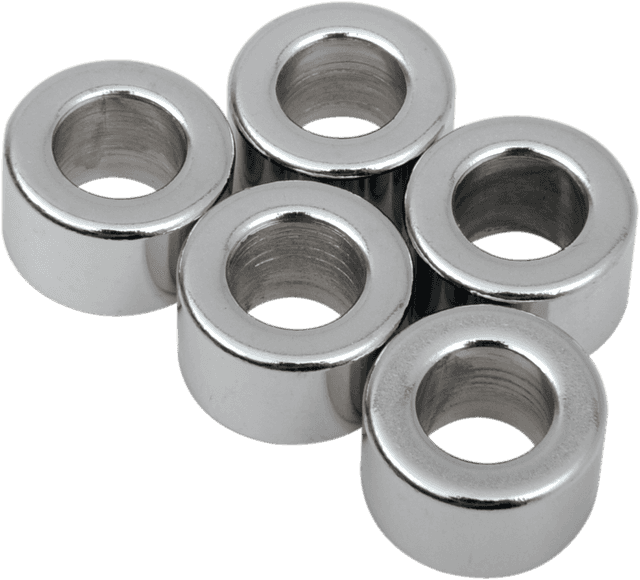 DRAG SPECIALTIES DS-190009 Spacer - Chrome - 5/16" x 5/8" x 3/8"