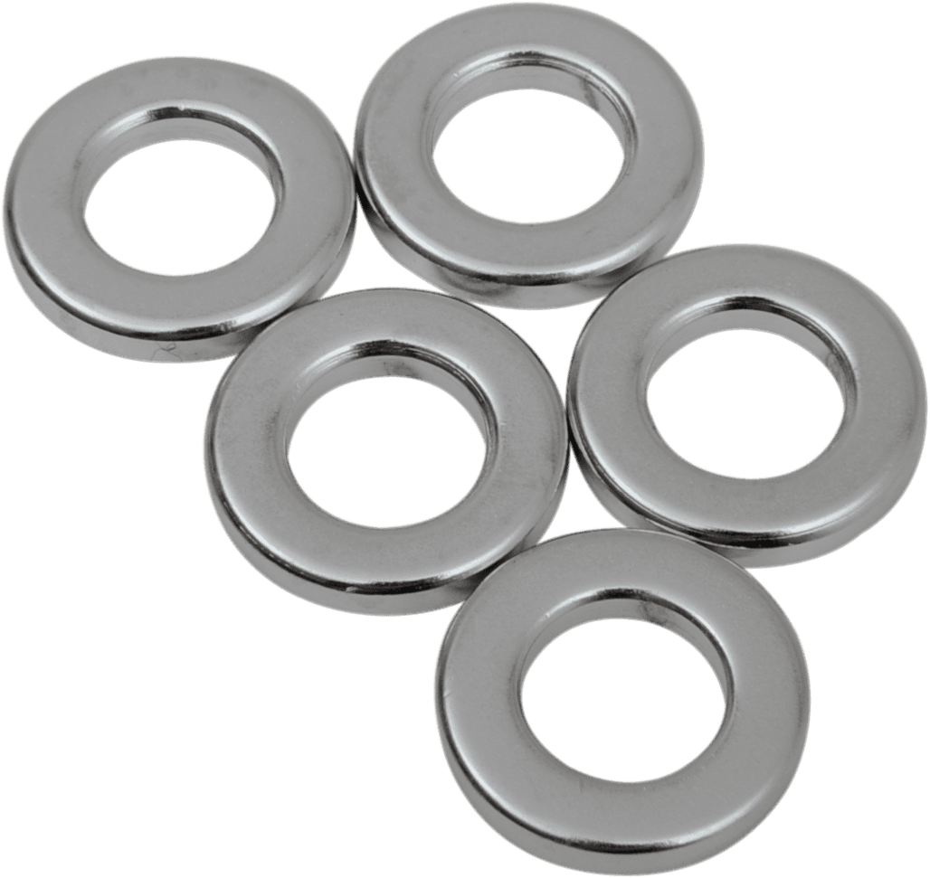 DRAG SPECIALTIES DS-190013 Spacer - Chrome - 3/8" x 3/4" x 1/8"