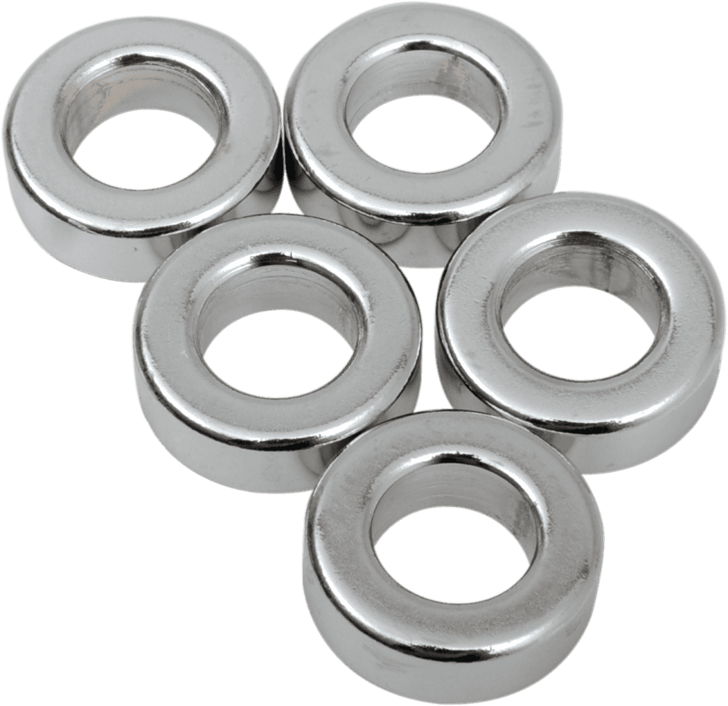 DRAG SPECIALTIES DS-190014 Spacer - Chrome - 3/8" x 3/4" x 1/4"