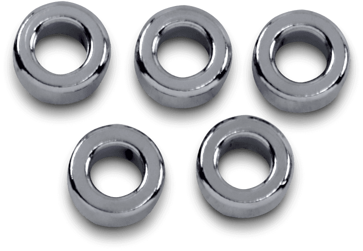 DRAG SPECIALTIES DS-190015 Spacer - Chrome - 3/8" x 3/4" x 3/8"