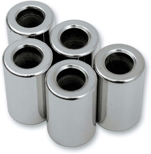 DRAG SPECIALTIES DS-190018 Spacer - Chrome - 3/8" x 3/4" x 1"