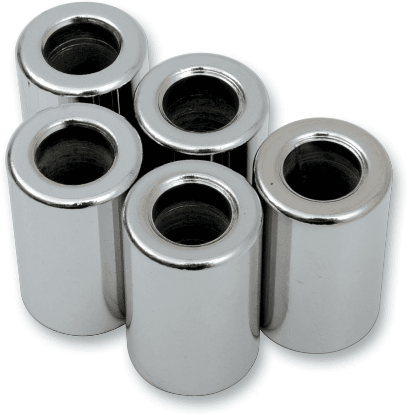 DRAG SPECIALTIES DS-190018 Spacer - Chrome - 3/8" x 3/4" x 1"