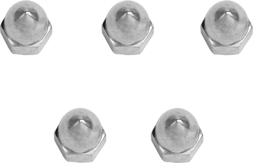 DRAG SPECIALTIES DS-190340 Nut - Acorn - 6 mm — image 1 of 2