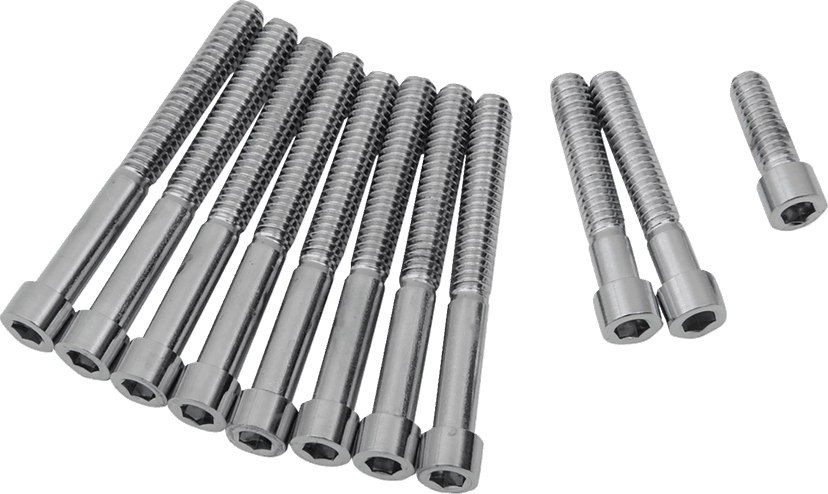 DRAG SPECIALTIES DS-190392S Bolt Kit - Primary Cover Only - Socket-Head/Smooth - '77-'85 Sportster