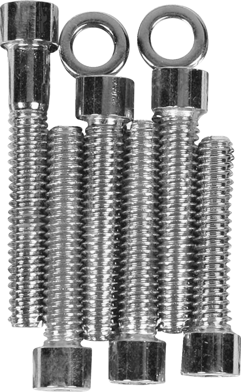 DRAG SPECIALTIES DS-190398S Bolt Kit - Cam Cover - Smooth - Chrome - '93-'00 Harley-Davidson
