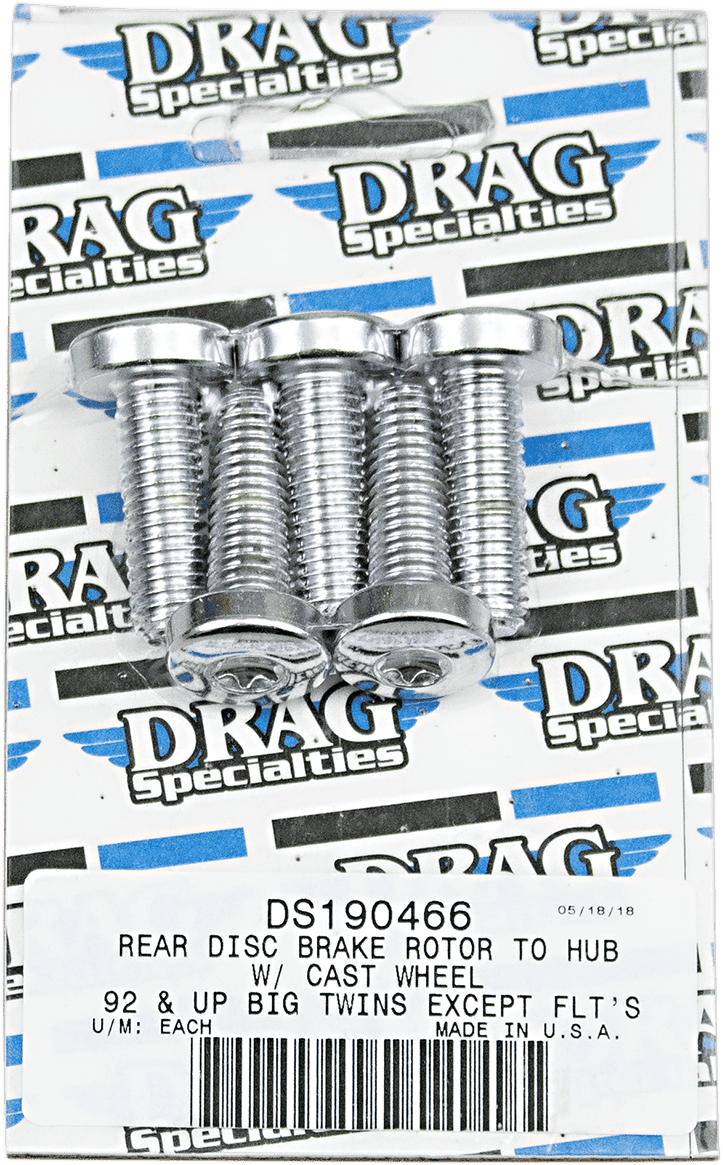 DRAG SPECIALTIES DS-190466 Mounting Kit - Rotor - Cast - Rear