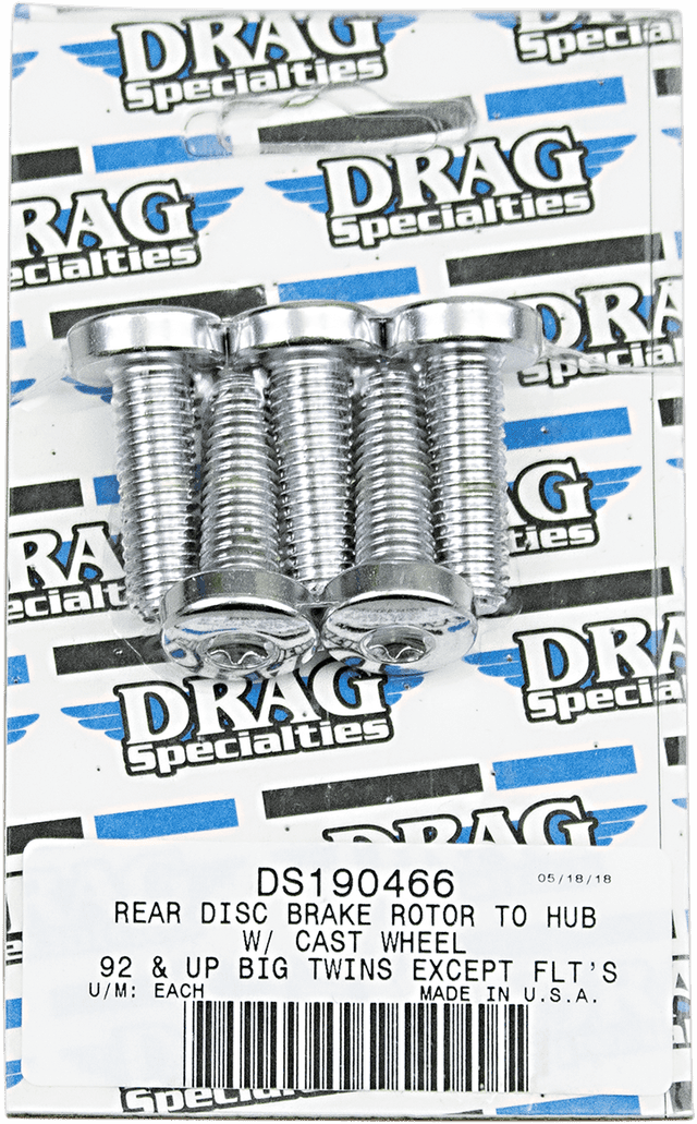 DRAG SPECIALTIES DS-190466 Mounting Kit - Rotor - Cast - Rear