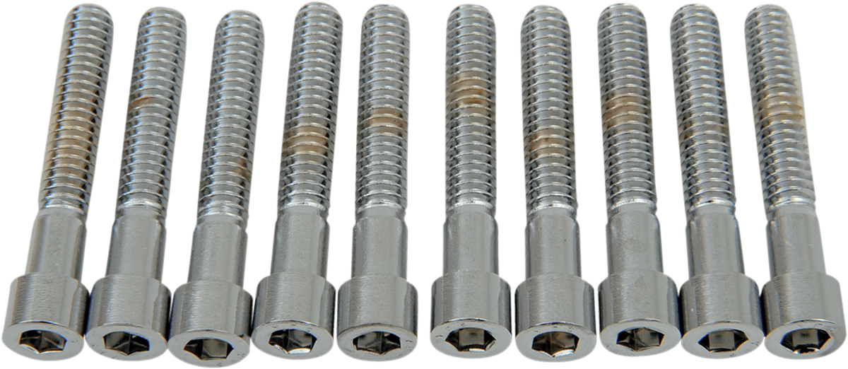 DRAG SPECIALTIES DS-190539S Bolts - Socket-Head - Smooth - 1/4-20 x 1-1/2"