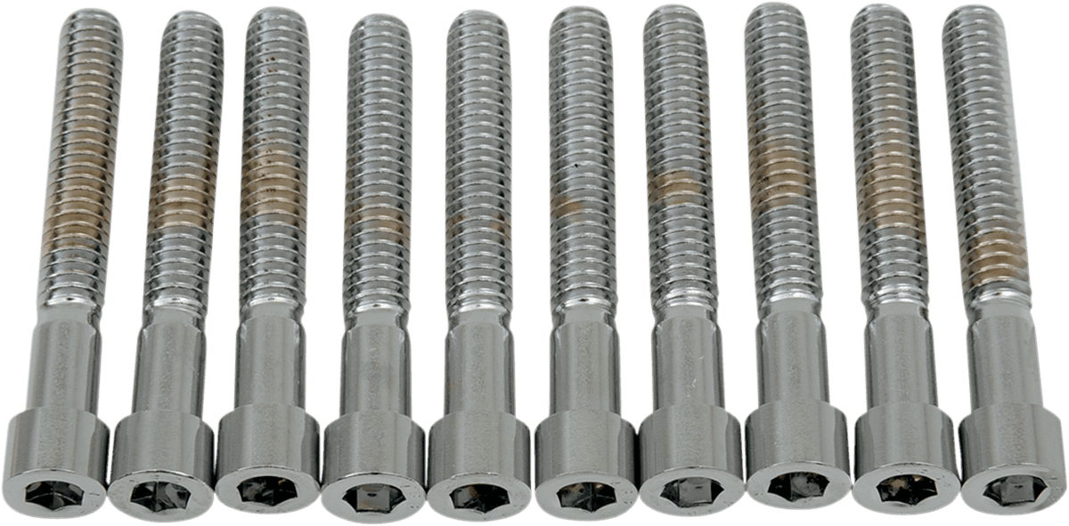DRAG SPECIALTIES DS-190540S Bolts - Socket-Head - Smooth - 1/4-20 x 1-3/4"