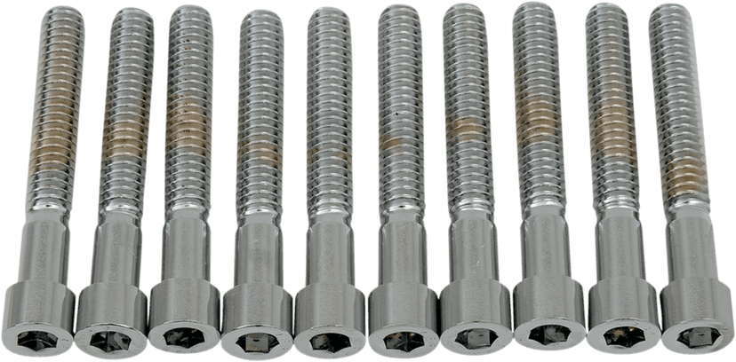 DRAG SPECIALTIES DS-190540S Bolts - Socket-Head - Smooth - 1/4-20 x 1-3/4"