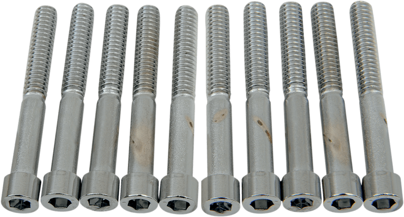 DRAG SPECIALTIES DS-190541S Bolts - Socket-Head - Smooth - 1/4-20 x 2"