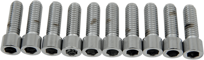 DRAG SPECIALTIES DS-190546S Bolts - Socket-Head - Smooth - 5/16-18 x 1"
