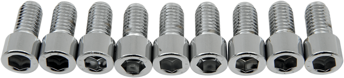 DRAG SPECIALTIES DS-190552S Bolts - Socket-Head - Smooth - 3/8-16 x 3/4"