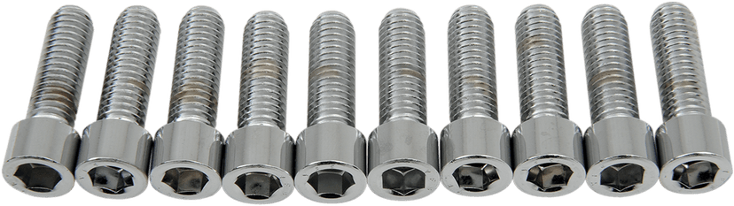 DRAG SPECIALTIES DS-190554S Bolts - Socket-Head - Smooth - 3/8-16 x 1-1/4"