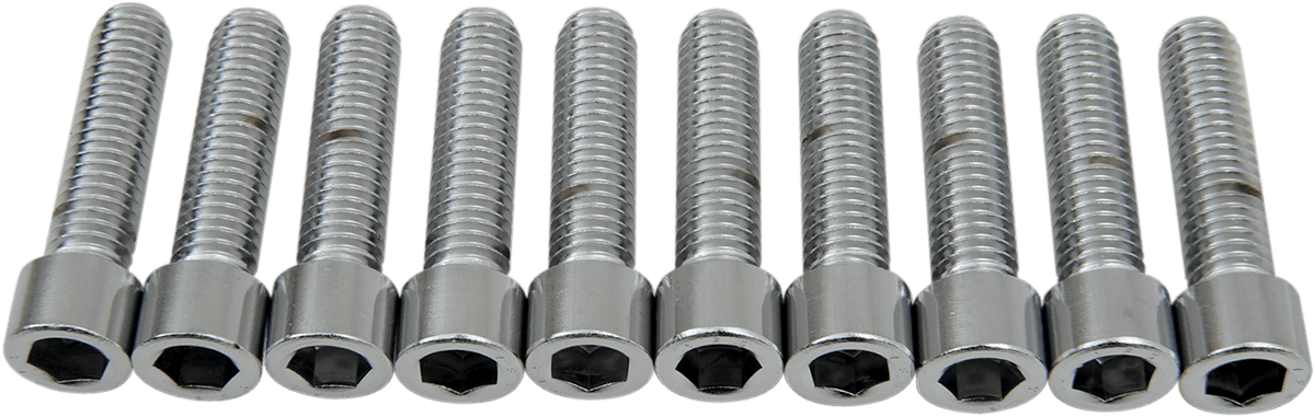 DRAG SPECIALTIES DS-190555S Bolts - Socket-Head - Smooth - 3/8-16 x 1-1/2"