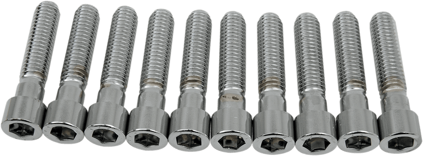 DRAG SPECIALTIES DS-190556S Bolts - Socket-Head - Smooth - 3/8-16 x 1-3/4"